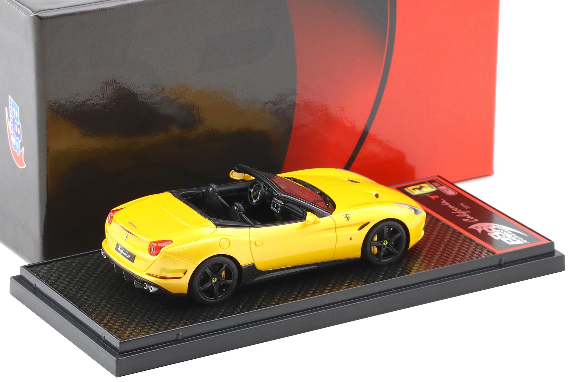 1:43 BBR Ferrari California T open roof Giallo Tristrato - Limited 50 pcs.