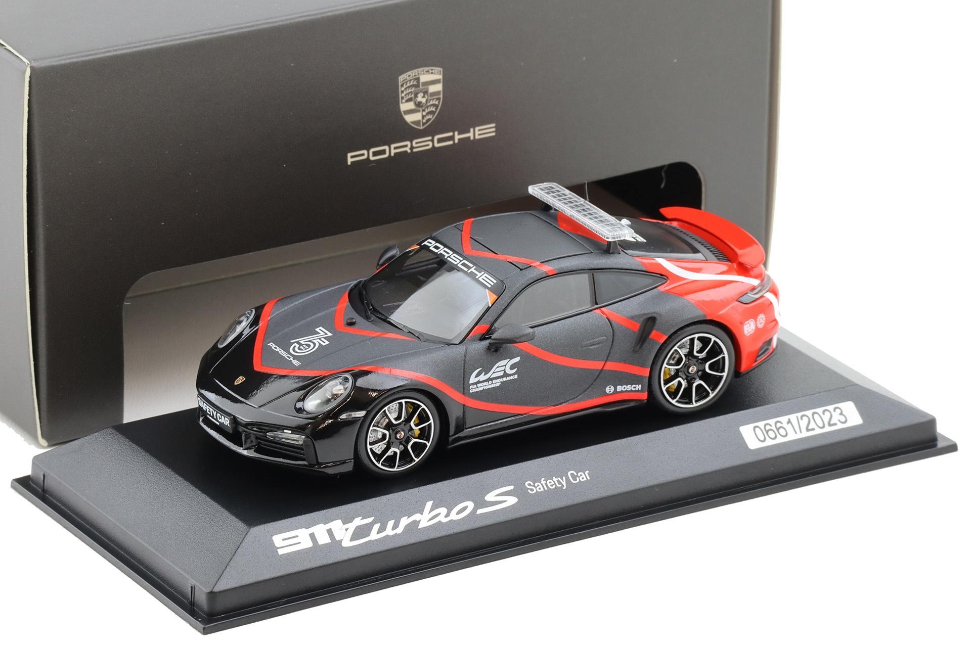 1:43 Minichamps Porsche 911 992 Turbo S Safety Car WEC 2023 WAP DEALER