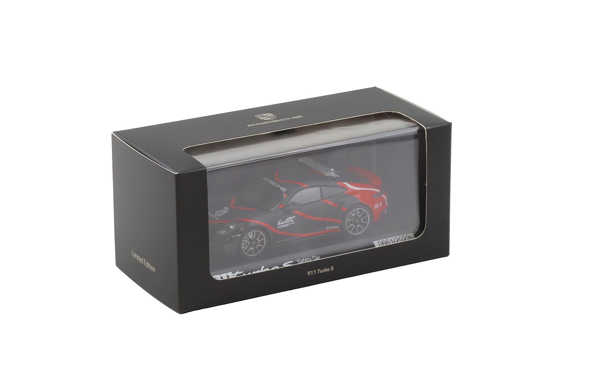 1:43 Minichamps Porsche 911 992 Turbo S Safety Car WEC 2023 WAP DEALER