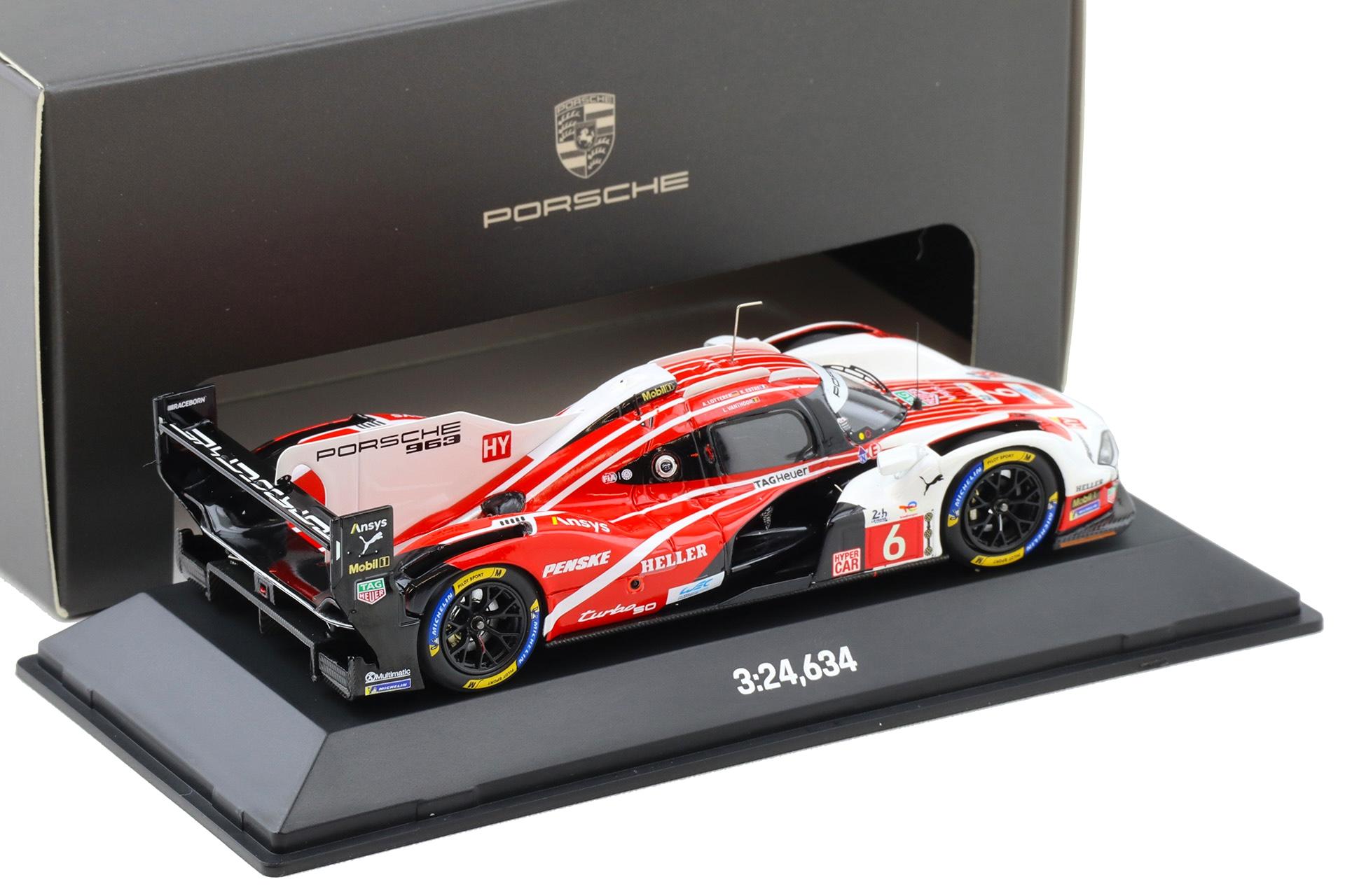 1:43 Spark Penske Porsche 963 #6 - 24h Le Mans 2024 Estre/ Lotterer WAP DEALER