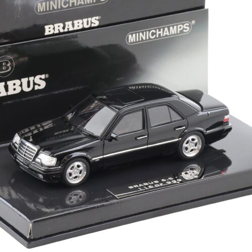 1:43 Minichamps Mercedes 500E W124 Brabus 6.5 Limousine 1993 black