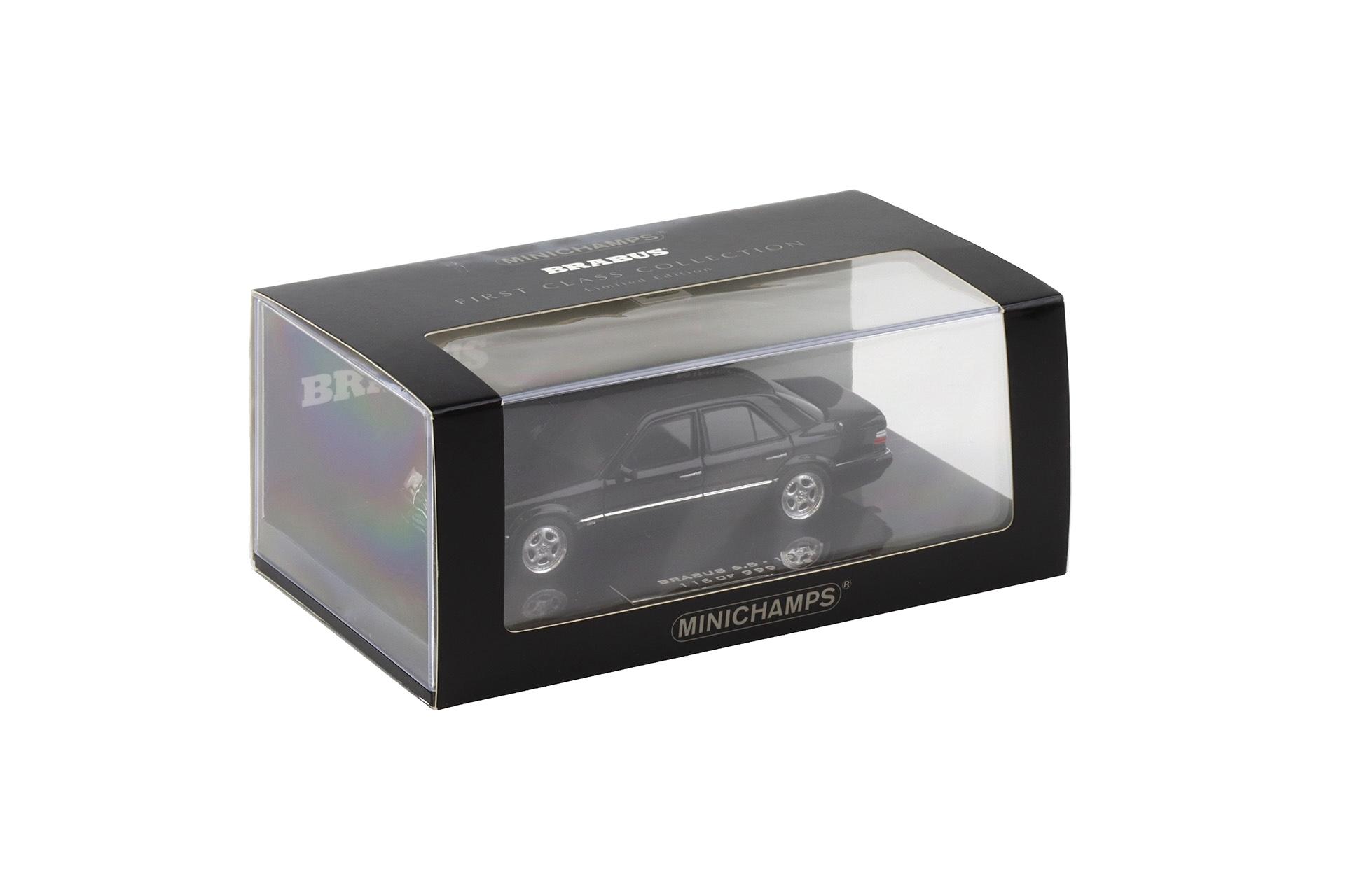 1:43 Minichamps Mercedes 500E W124 Brabus 6.5 Limousine 1993 black