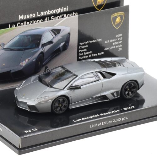 1:43 Minichamps Lamborghini Reventon 2007 matt grey metallic Museo Collezione