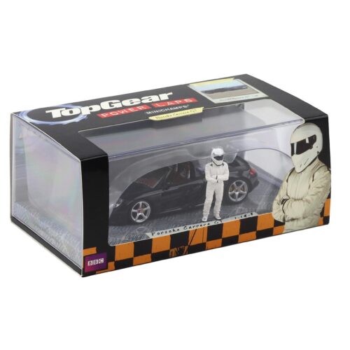 1:43 Minichamps Porsche Carrera GT black 2003 TOP Gear with figure