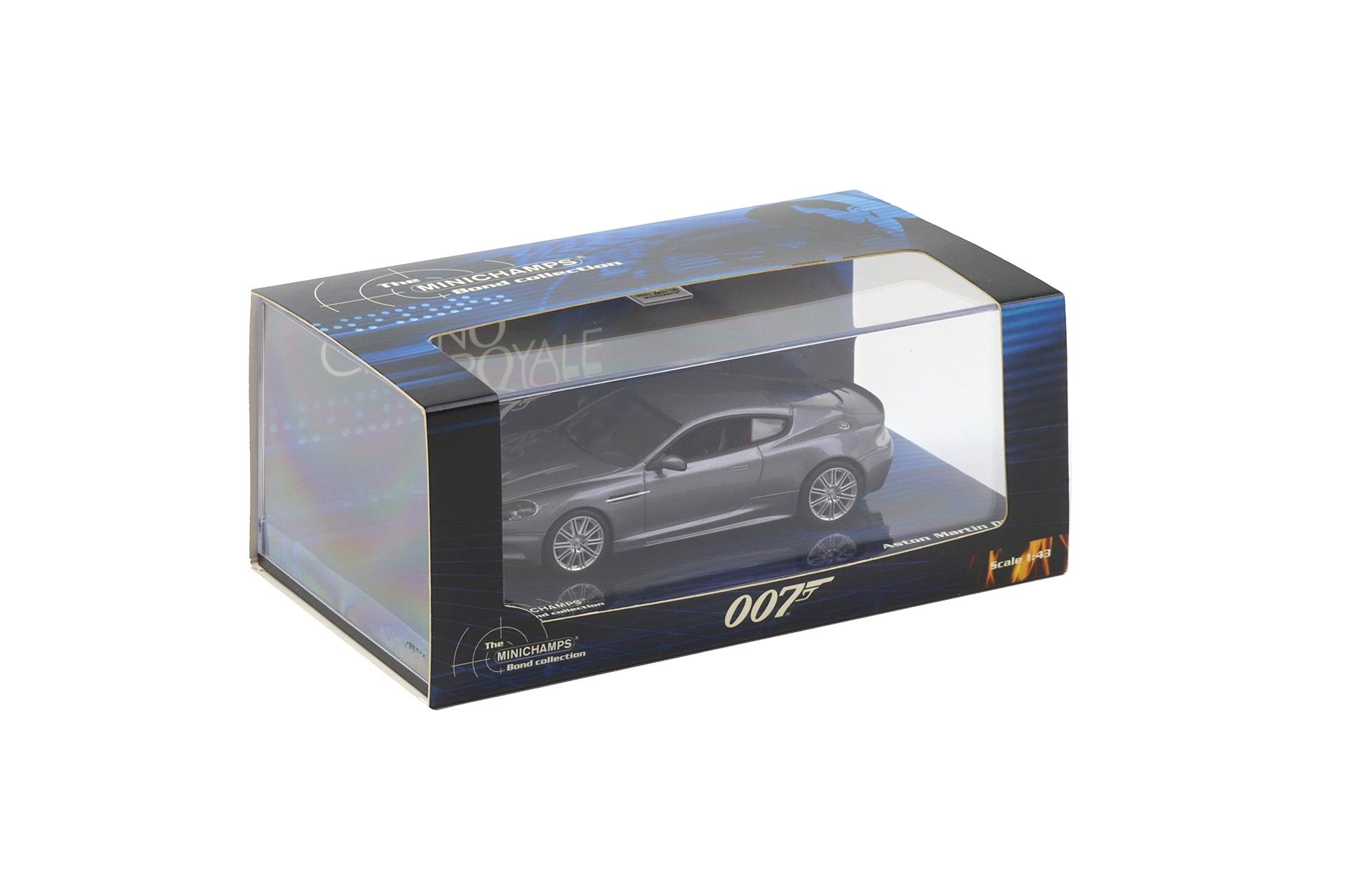 1:43 Minichamps Aston Martin DBS James Bond 007 Casino Royale grey metallic