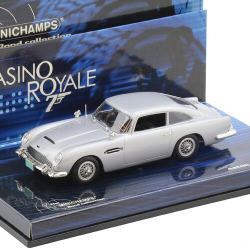 1:43 Minichamps Aston Martin DB5 James Bond 007 Casino Royale silver metallic