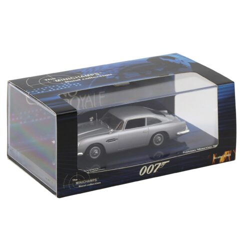 1:43 Minichamps Aston Martin DB5 James Bond 007 Casino Royale silver metallic