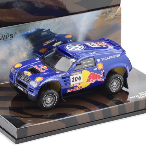 1:43 Minichamps VW Race Touareg Rally Paris Dakar 2004 Kleinschmidt/ Pons #204