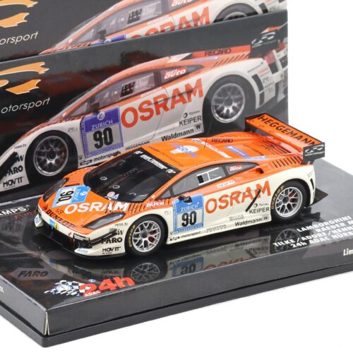 1:43 Minichamps Lamborghini Gallardo 24h ADAC Nürburgring 2008 #90 Tilke/ Adorf