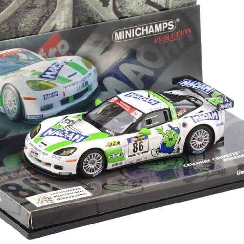 1:43 Minichamps Callaway Chevrolet Corvette Z06R GT3 VLN 2010 Hohenadel/ Arnold #86