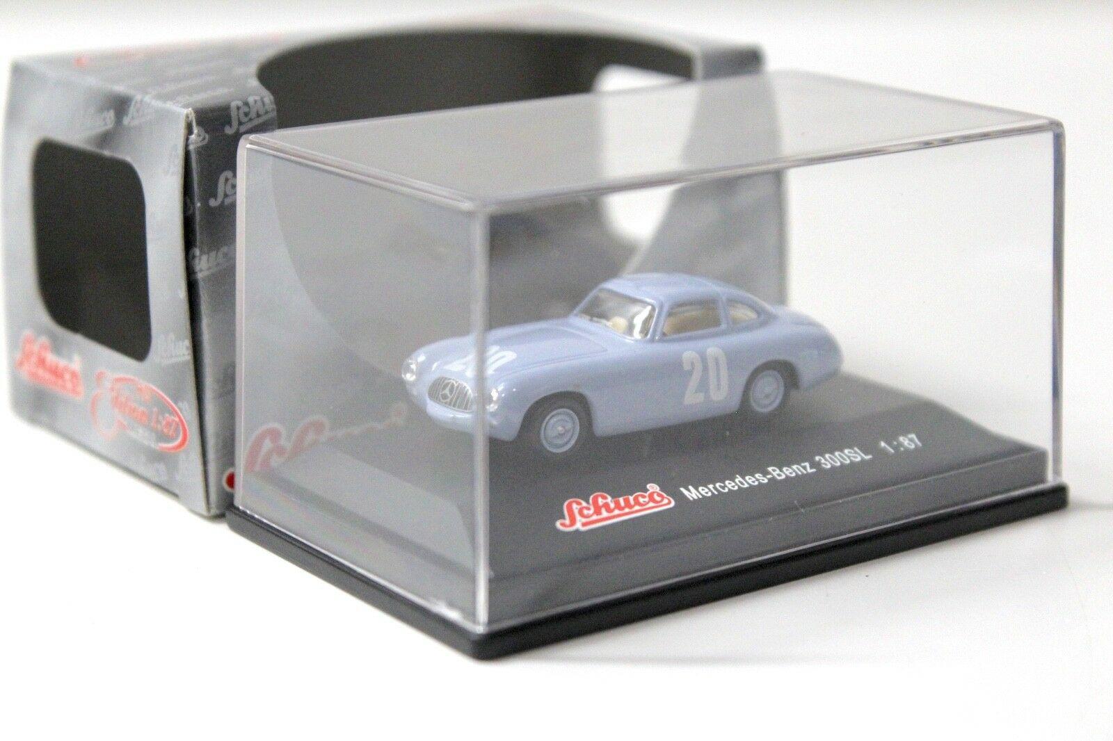 1:87 Schuco Mercedes 300SL blue GP Bern 1952 #20