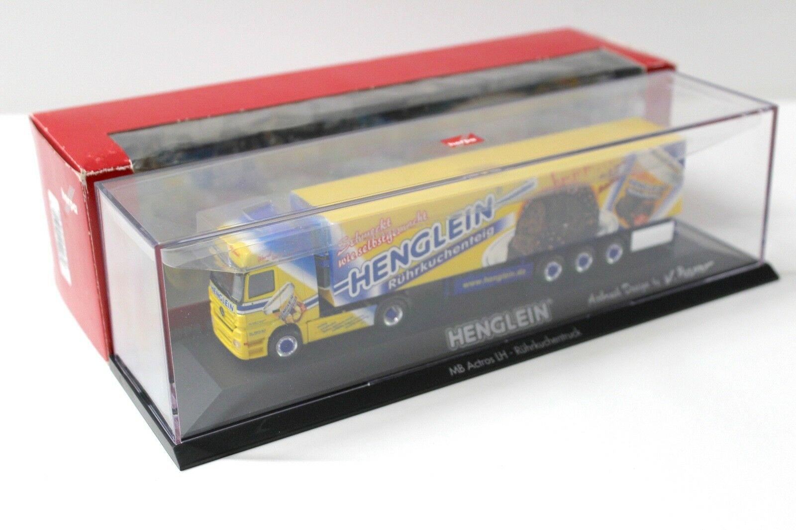 1:87 Herpa Mercedes Actros LH HENGLEIN Rührkuchen