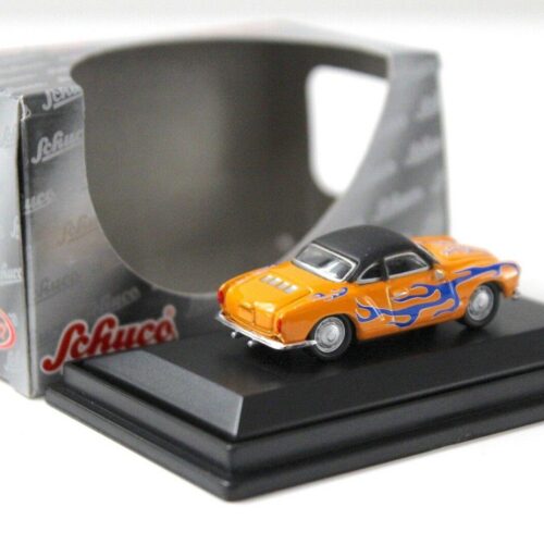 1:87 Schuco VW Karmann Ghia orange / blue Flames