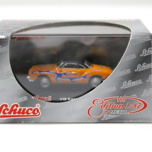 1:87 Schuco VW Karmann Ghia orange / blue Flames