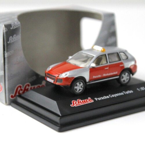 1:87 Schuco Porsche Cayenne Turbo Werksicherheit
