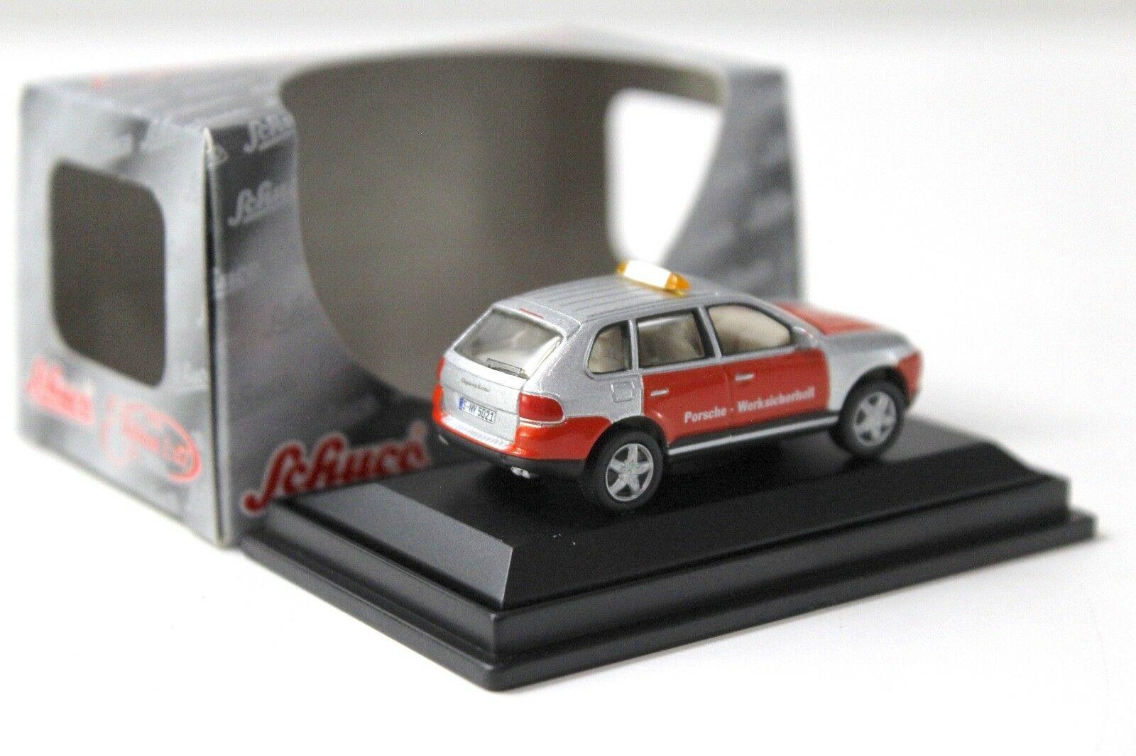 1:87 Schuco Porsche Cayenne Turbo Werksicherheit