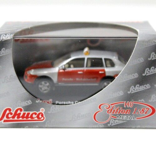 1:87 Schuco Porsche Cayenne Turbo Werksicherheit
