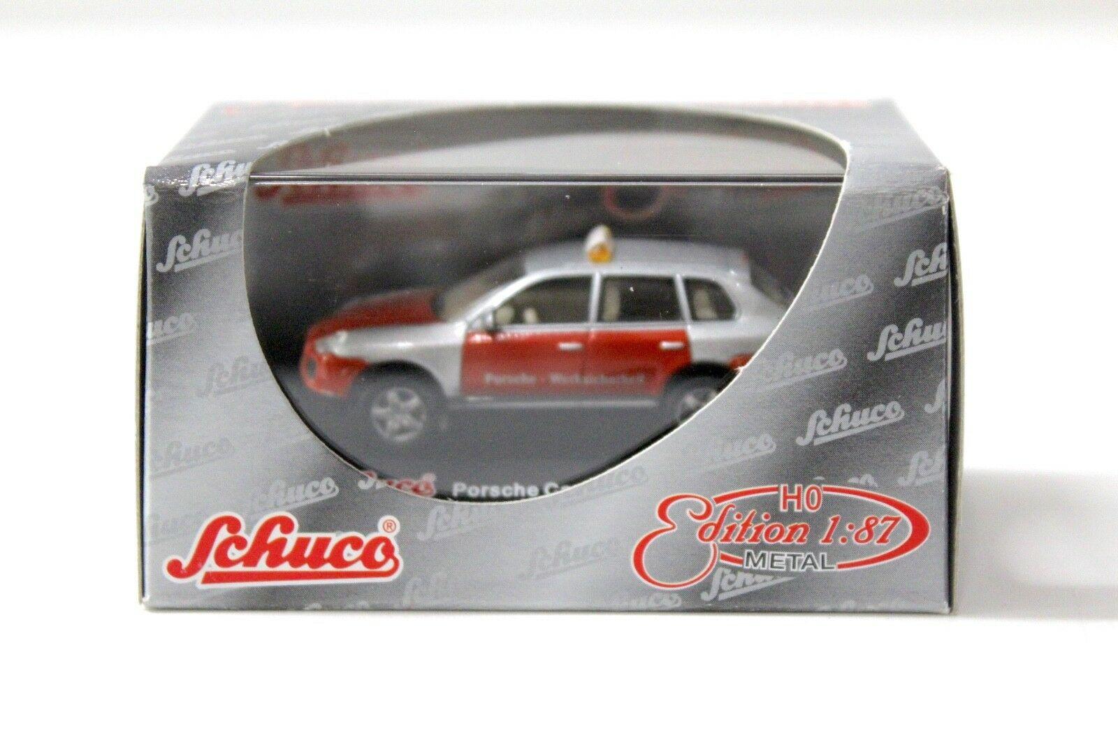 1:87 Schuco Porsche Cayenne Turbo Werksicherheit