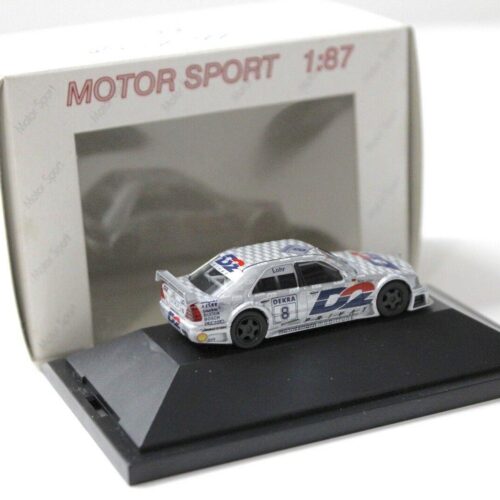 1:87 Herpa AMG Mercedes C180 AMG-Team Lohr #8 D2 silver