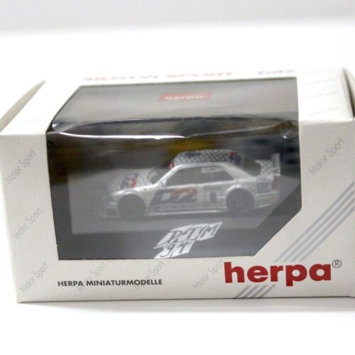 1:87 Herpa AMG Mercedes C180 AMG-Team Lohr #8 D2 silver