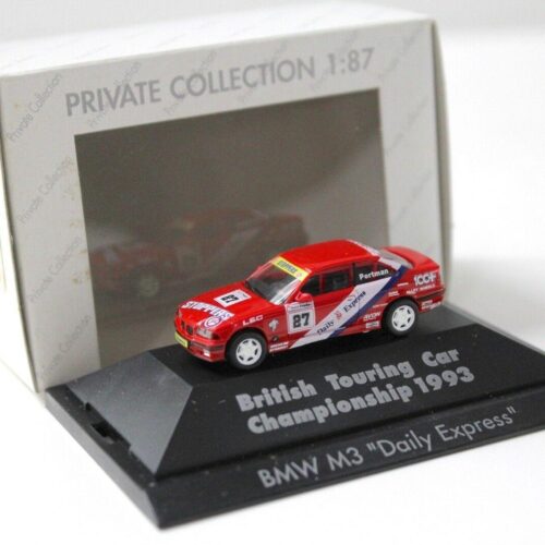 1:87 Herpa BMW M3 E36 DAILY EXPRESS British Touring #27 red