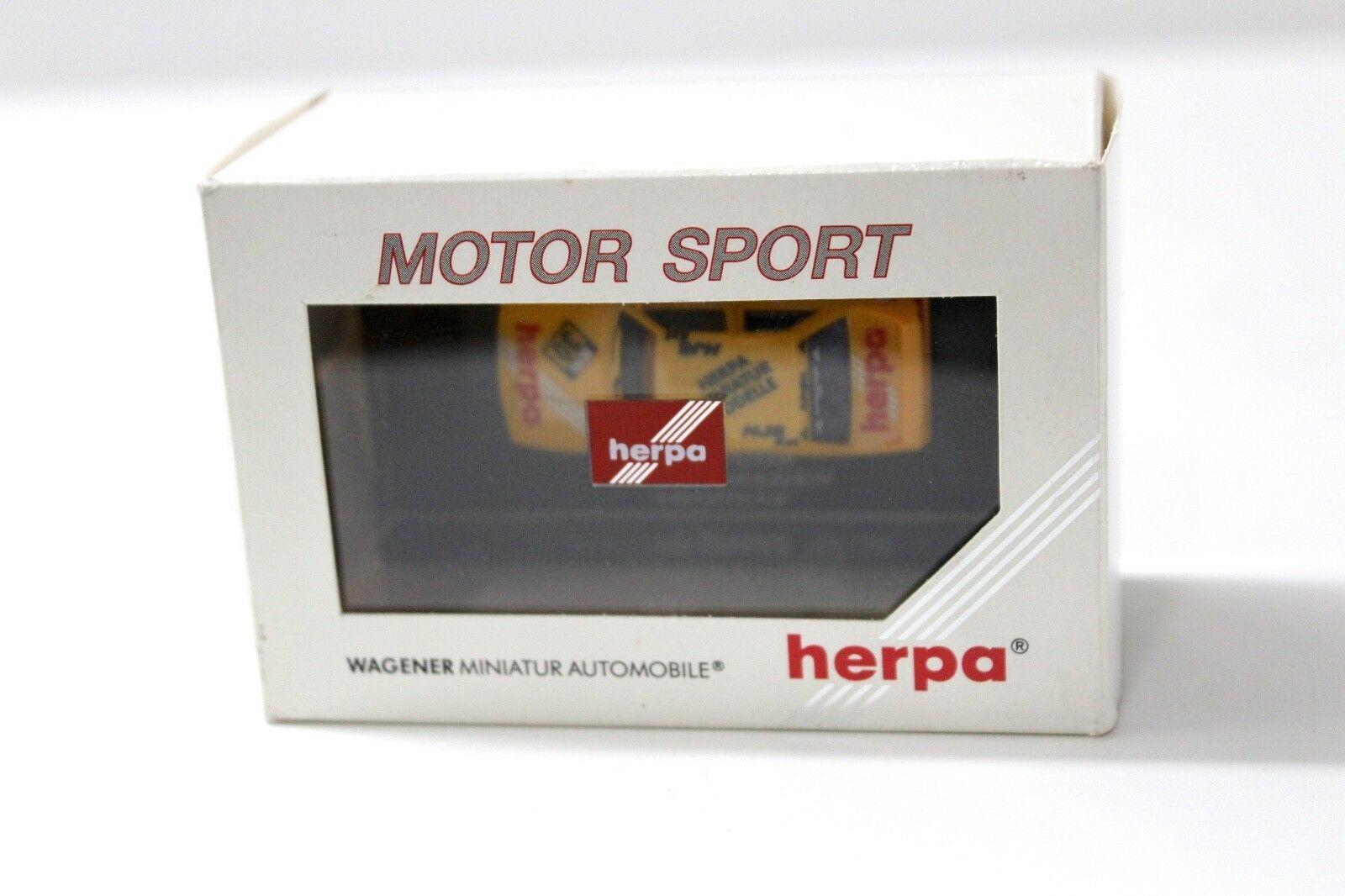 1:87 Herpa BMW M3 E30 DTT #30 Heger Neumeister HERPA yellow
