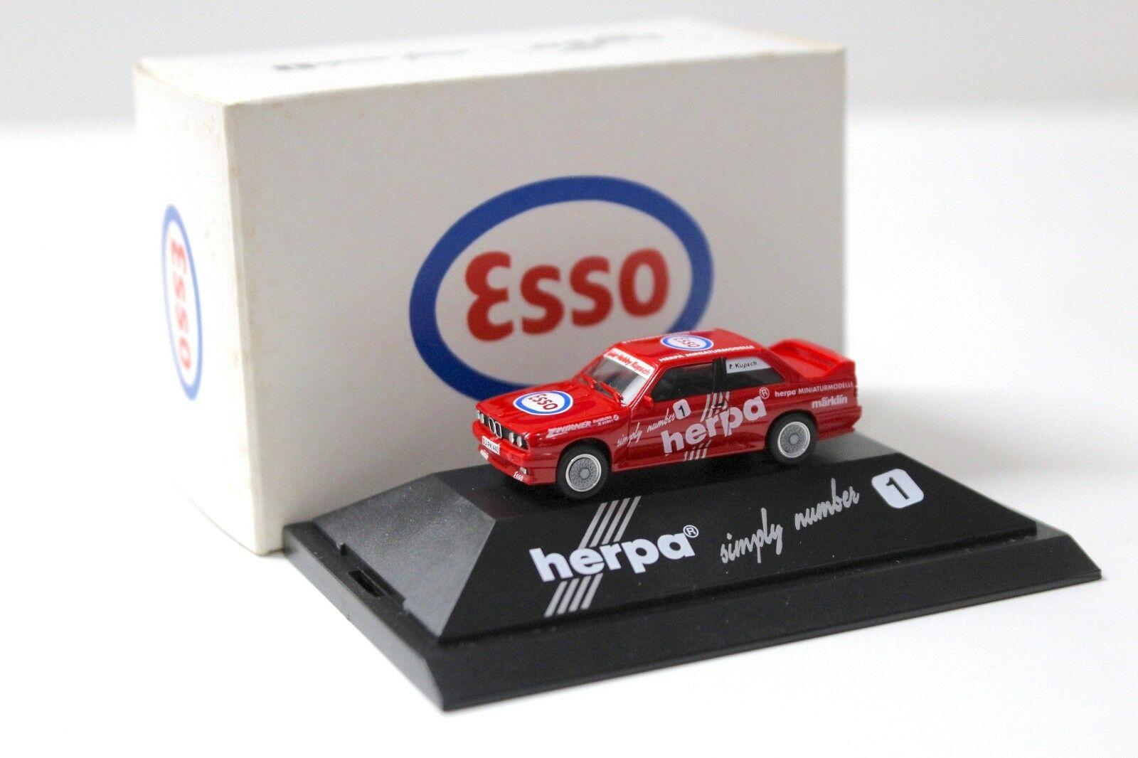 ID 31781 orig.jpg 1:87 Herpa BMW M3 E30 simply number 1 ESSO Kupsch red