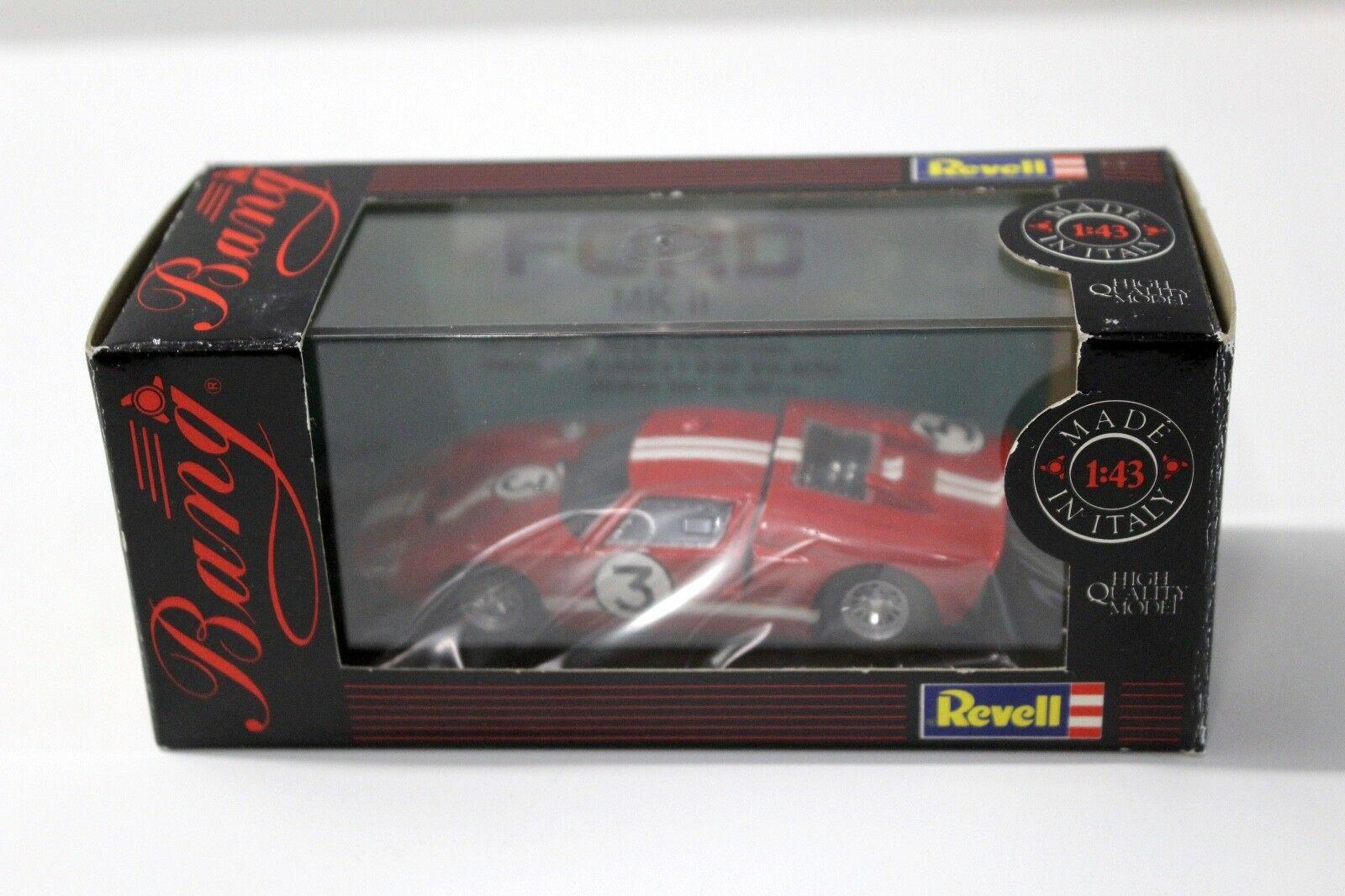 1:43 Revell Ford GT MK II Le Mans 1966 red #3