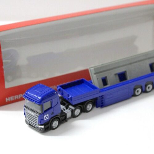 1:87 Herpa Scania R 09 SZ Hochtief Schwerlast blue