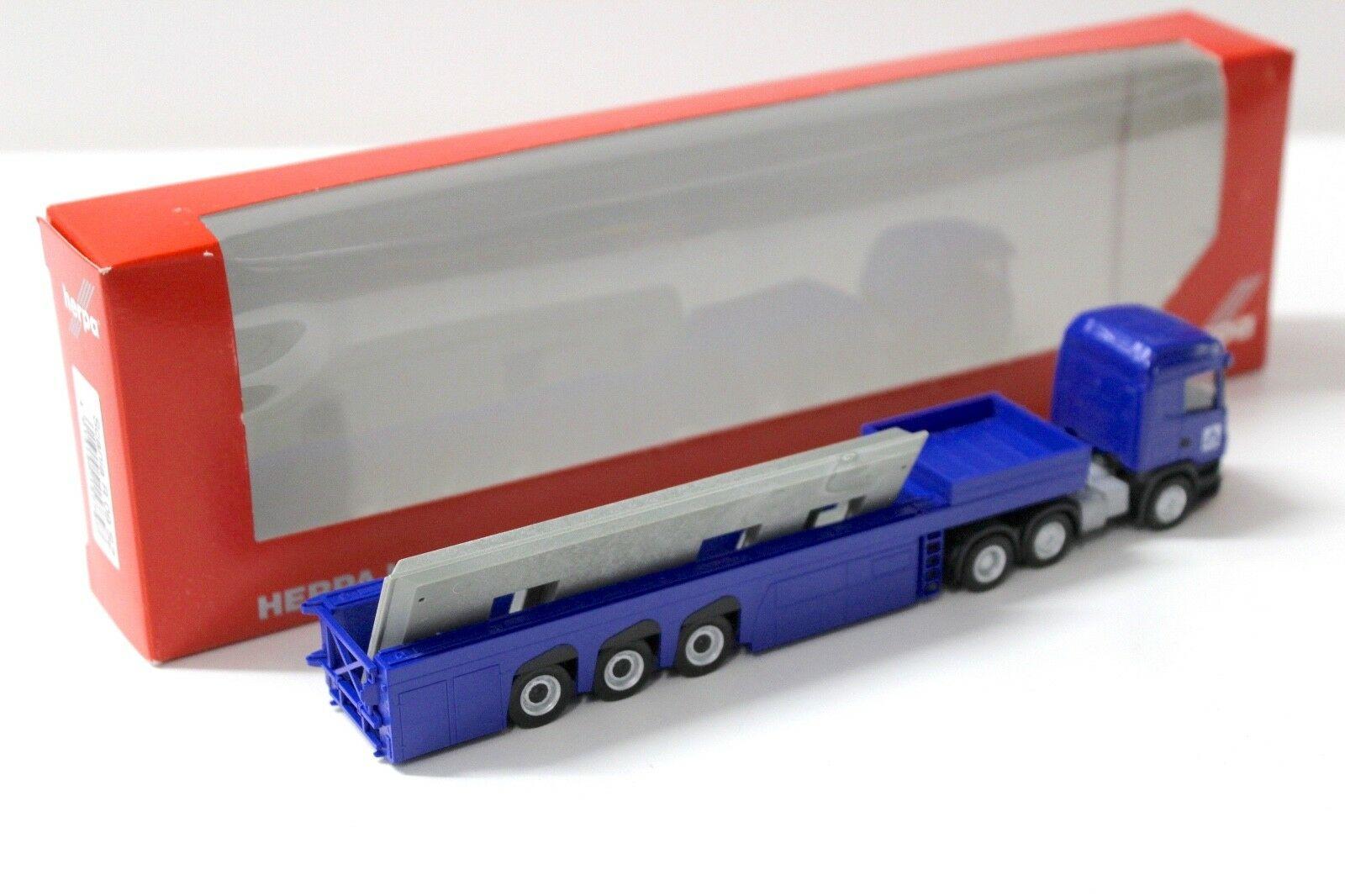 1:87 Herpa Scania R 09 SZ Hochtief Schwerlast blue