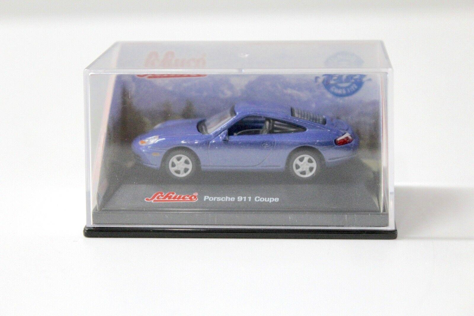 1:72 Schuco () Porsche 911 996 Carrera Coupe blue