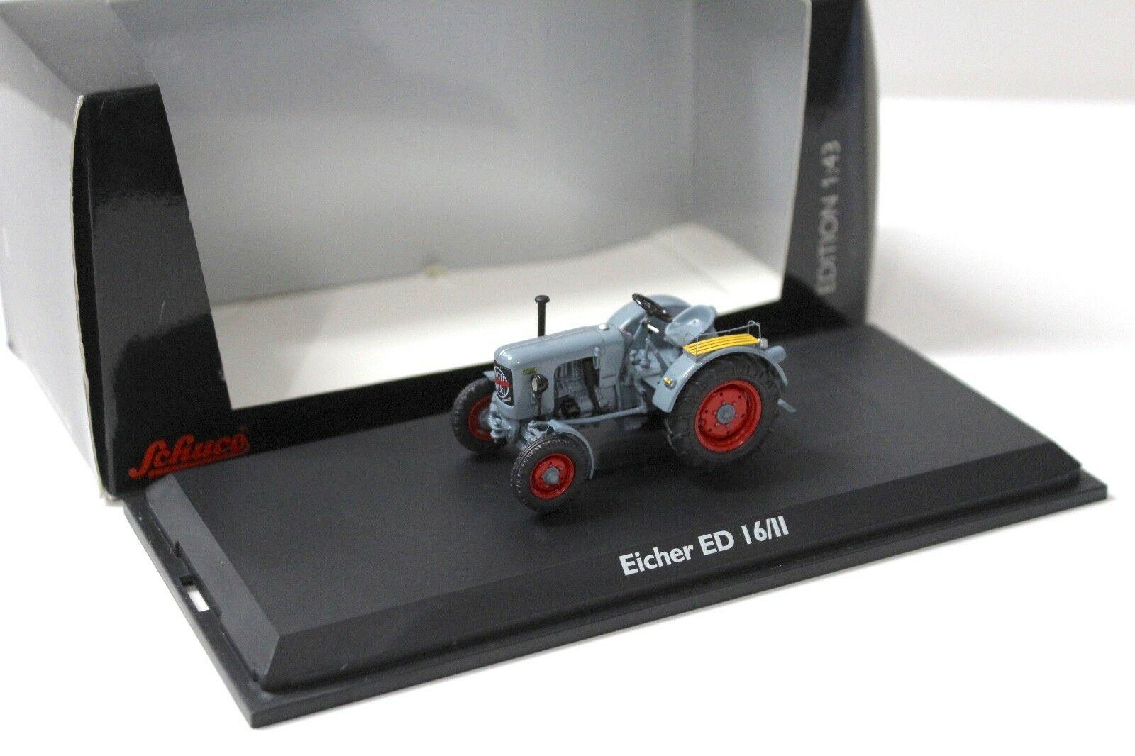 ID 32619 orig.jpg 1:43 Schuco Eicher ED 16/11 Traktor grey