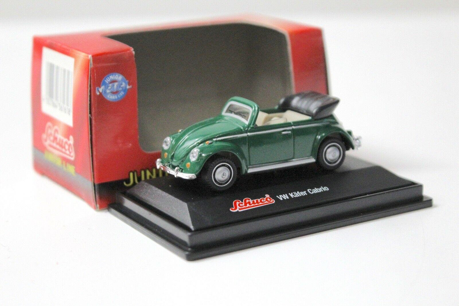 ID 32917 orig.jpg 1:72 Schuco VW Käfer Cabrio darkgreen
