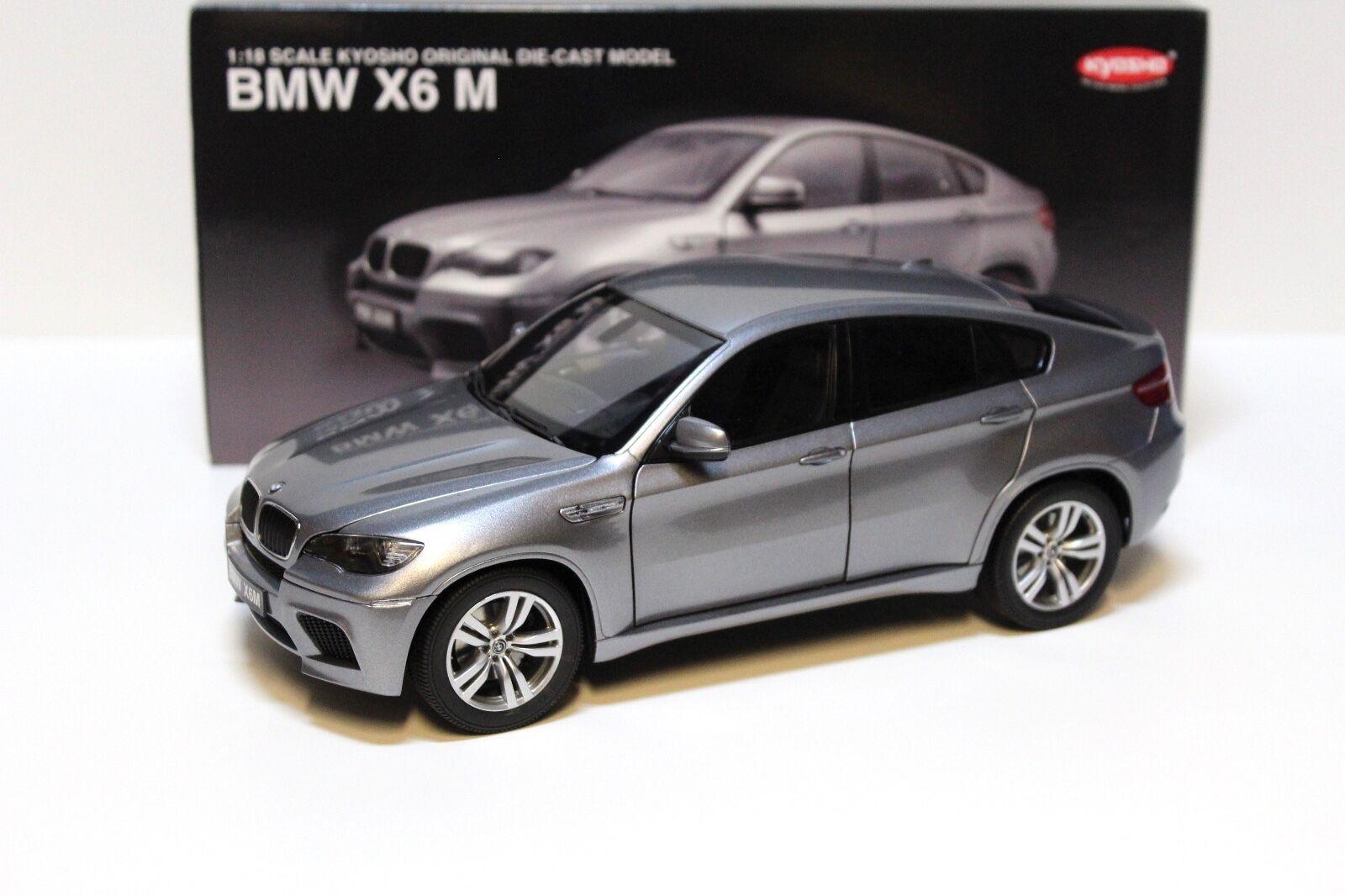 1:18 Kyosho BMW X6M (E71) grey 2009