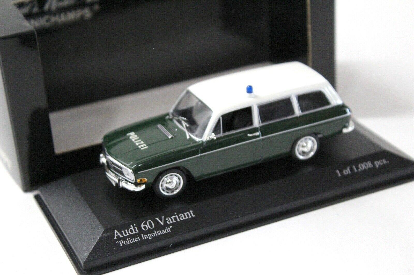 ID 33749 orig.jpg 1:43 Minichamps Audi 60 Variant Polizei Ingolstadt