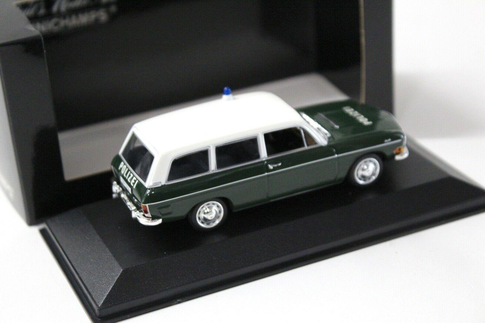 1:43 Minichamps Audi 60 Variant Polizei Ingolstadt