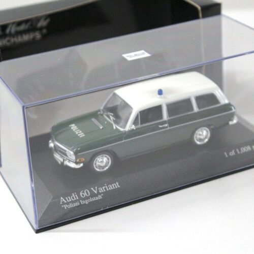 1:43 Minichamps Audi 60 Variant Polizei Ingolstadt