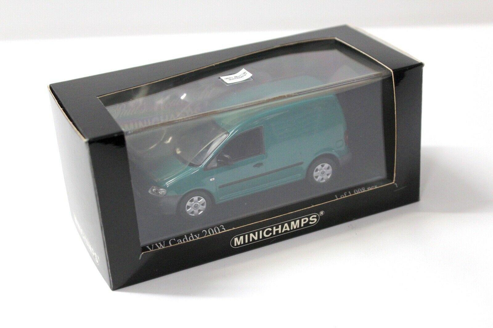 1:43 Minichamps VW Caddy 2003 friesen green