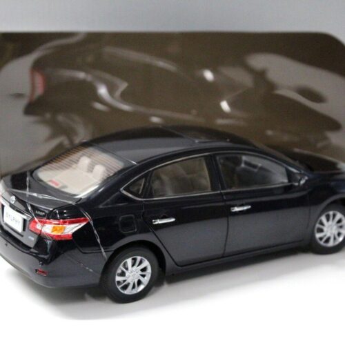 1:18 Paudi Model Nissan Sentra (Sylphy) Sedan black DEALER VERSION - Image 3