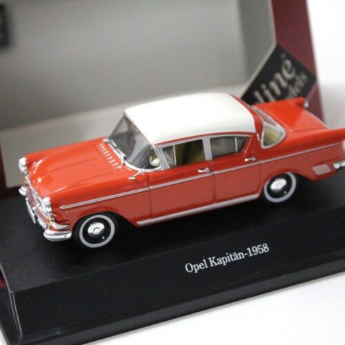 1:43 Starline Opel Kapitän 1958 red