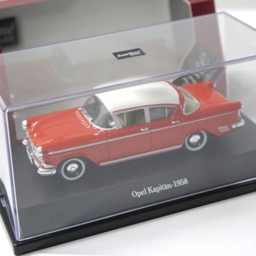 1:43 Starline Opel Kapitän 1958 red