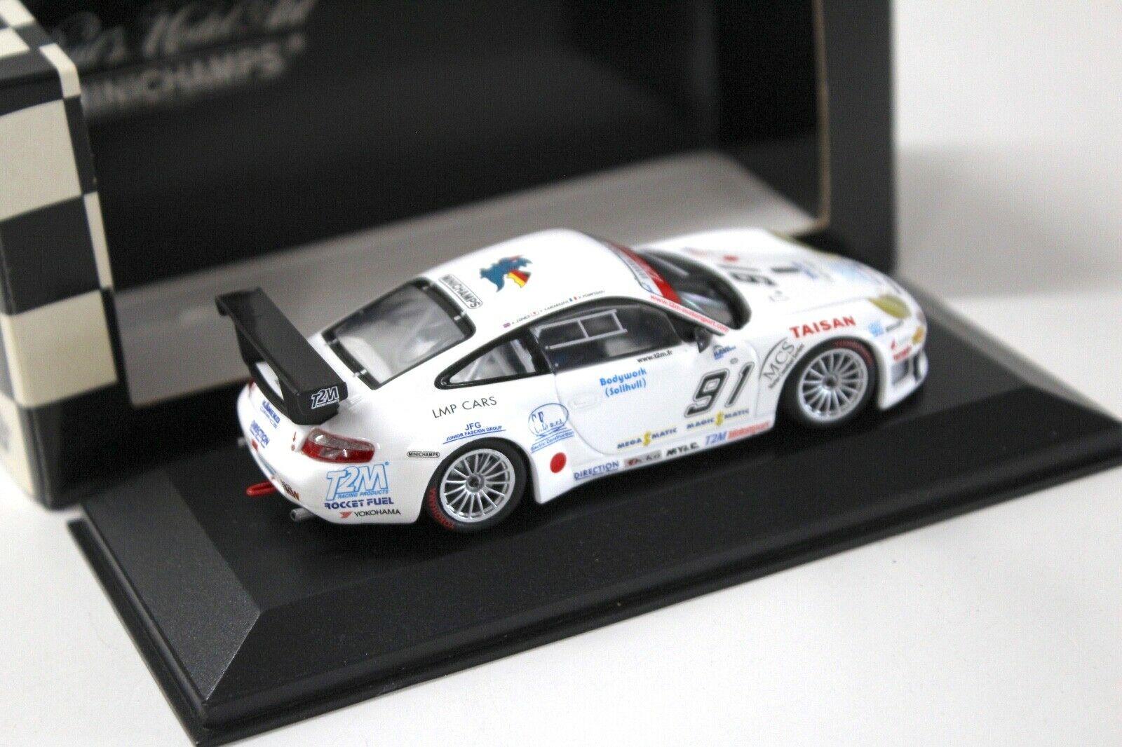 1:43 Minichamps Porsche 911 996 GT3 RS 1000km SPA 2005 #91
