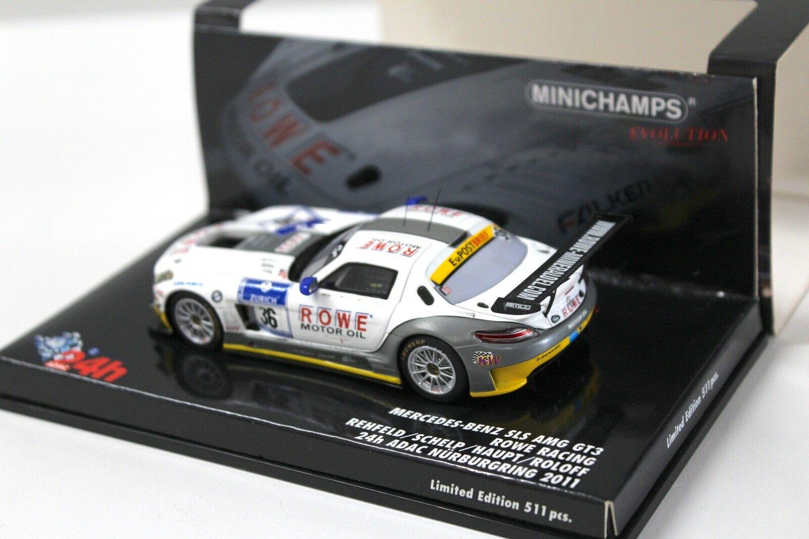1:43 Minichamps Mercedes SLS AMG GT3 24h ADAC 2011 #36