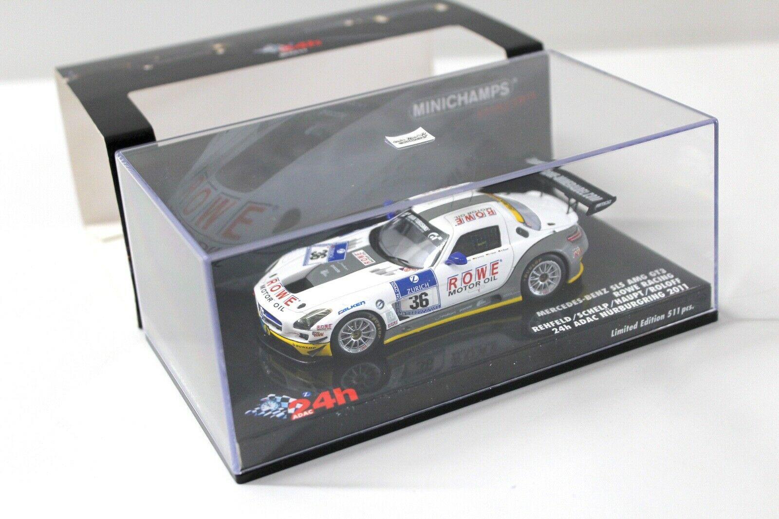 1:43 Minichamps Mercedes SLS AMG GT3 24h ADAC 2011 #36