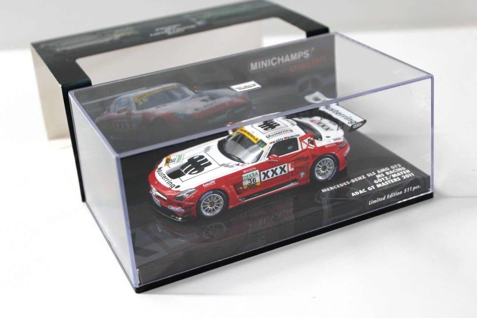 1:43 Minichamps Mercedes SLS AMG GT3 ADAC GT 2011 #36