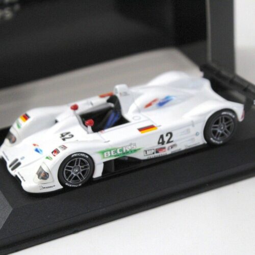 1:43 Minichamps BMW V12 LMR Winner 12h Sebring #42