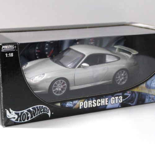 1:18 Hot Wheels Porsche 911 996 GT3 Street silver