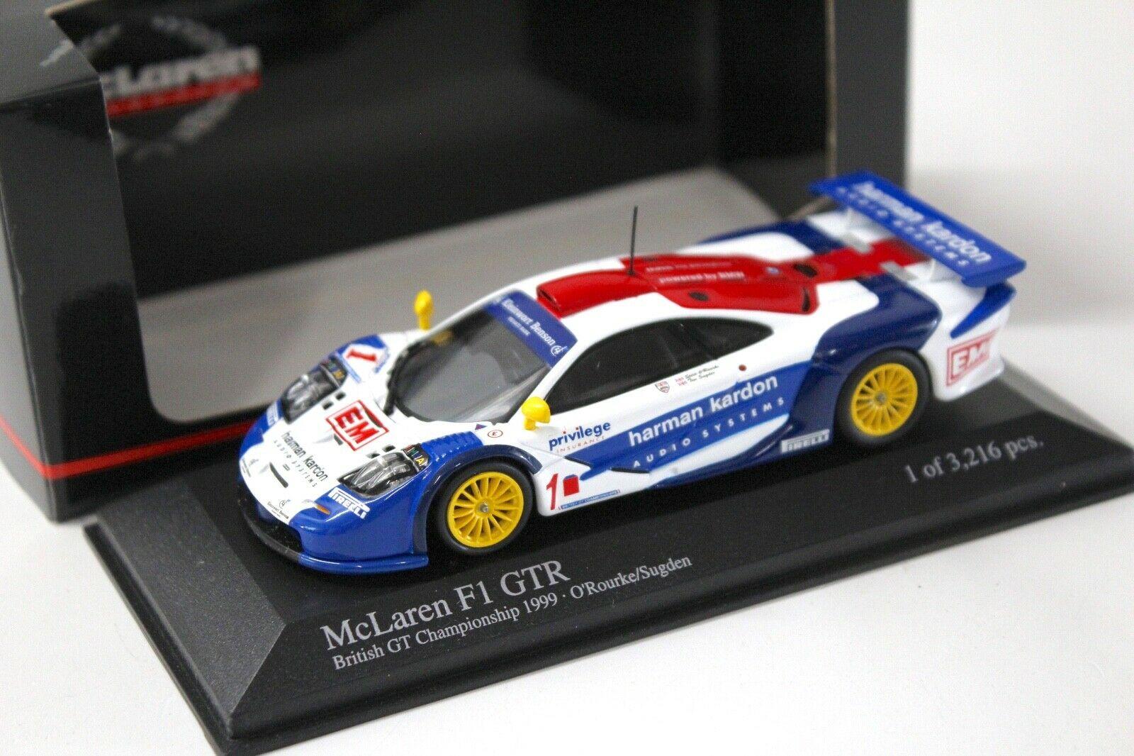 ID 34704 orig.jpg 1:43 Minichamps McLaren F1 GTR British GT 1999 Rourke #1