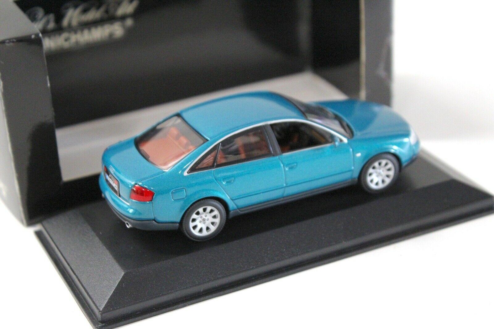 1:43 Minichamps Audi A6 C5 Limousine Turmalin Metallic