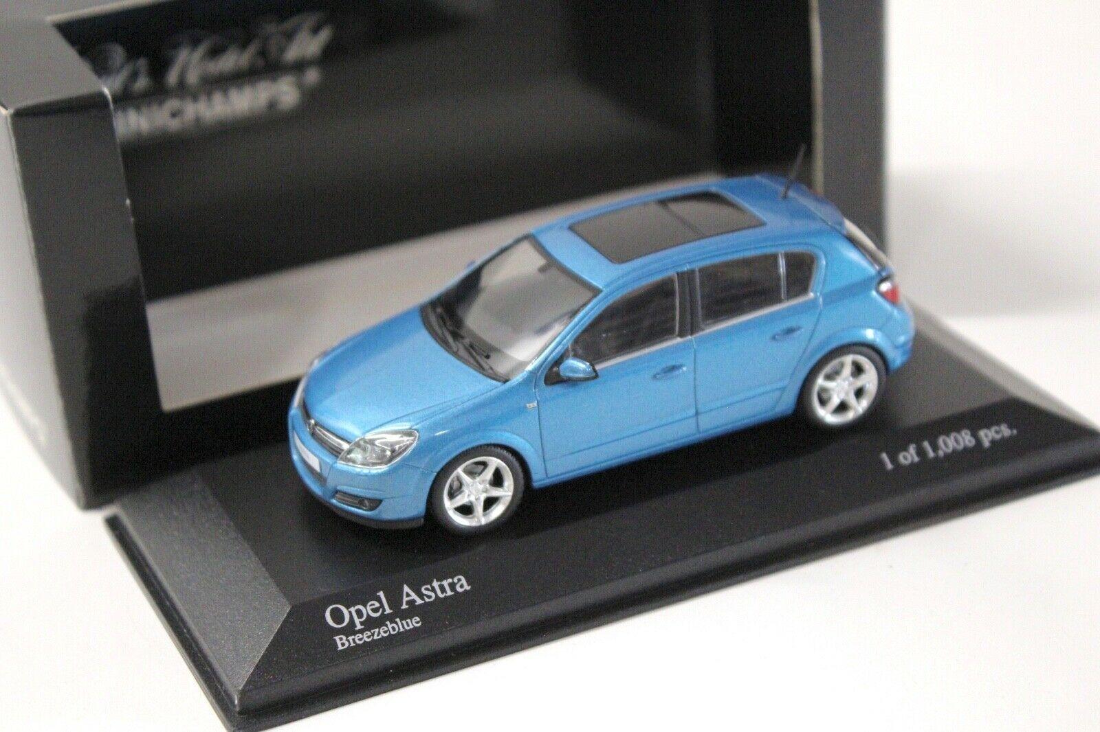 ID 34764 orig.jpg 1:43 Minichamps Opel Astra H 5-Türen Breeze blue 2004